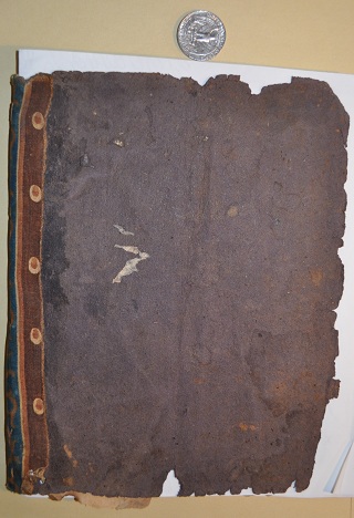 Cover of John Hatchett diary